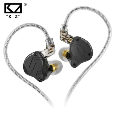KZ ZS10 Pro, 4BA+1DD 5 Driver In Ear Monitor, Auriculares Con Cable HiFi