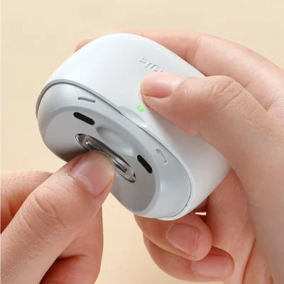 Seemagic-cortauñas eléctrico automático Youpin pro, arranque táctil, protección infrarroja, cabezal de corte mejorado con recortador de luz led
