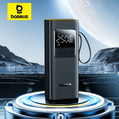 Baseus-bomba de aire inalámbrica para coche, compresor de aire portátil para coche, motocicleta, bicicleta.
