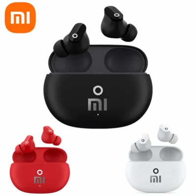 Xiaomi-auriculares inalámbricos con Bluetooth, audífonos deportivos con cancelación de ruido para IPhone, Samsung, TrueTWS