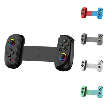 Controlador de juegos extensible inalámbrico D8, almohadilla de Joystick Compatible con IPhone, teléfonos Android, Switch Gamepad